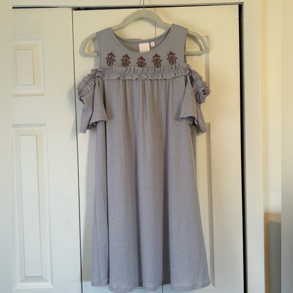 LC Lauren Conrad Dress with Cold Shoulders